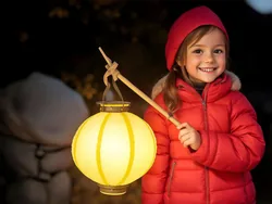 A Jásdi Mesevár Óvoda Márton napi lámpás felvonulására borítóképe
