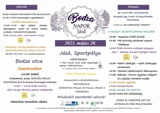 Bodza Napok Jásd borítóképe