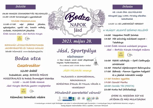 'Bodza Napok Jásd' cikk borítóképe